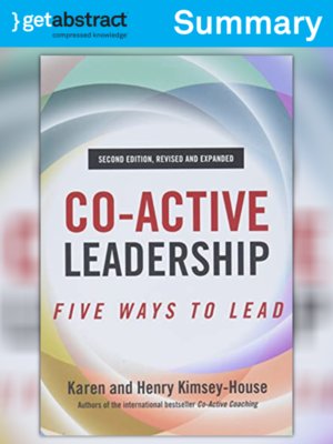 cover image of Co-Active Leadership (Summary)